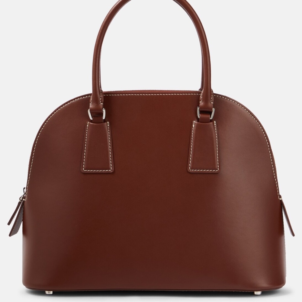 The Row Nina Small Leather Tote Bag